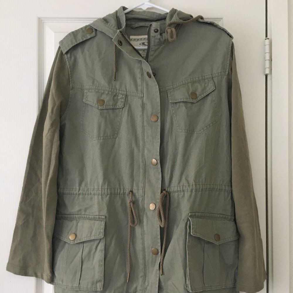 O'Neill Women's 'Zelda' Hooded Utility Jacket